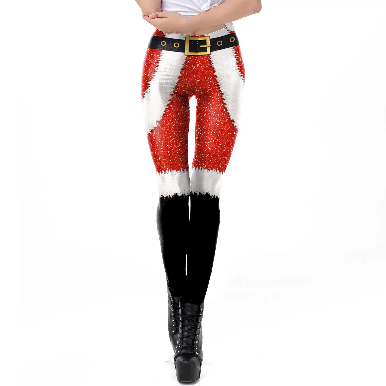 3D Digital Printed Leggings Women Cross-Border Hot Selling - Image 8