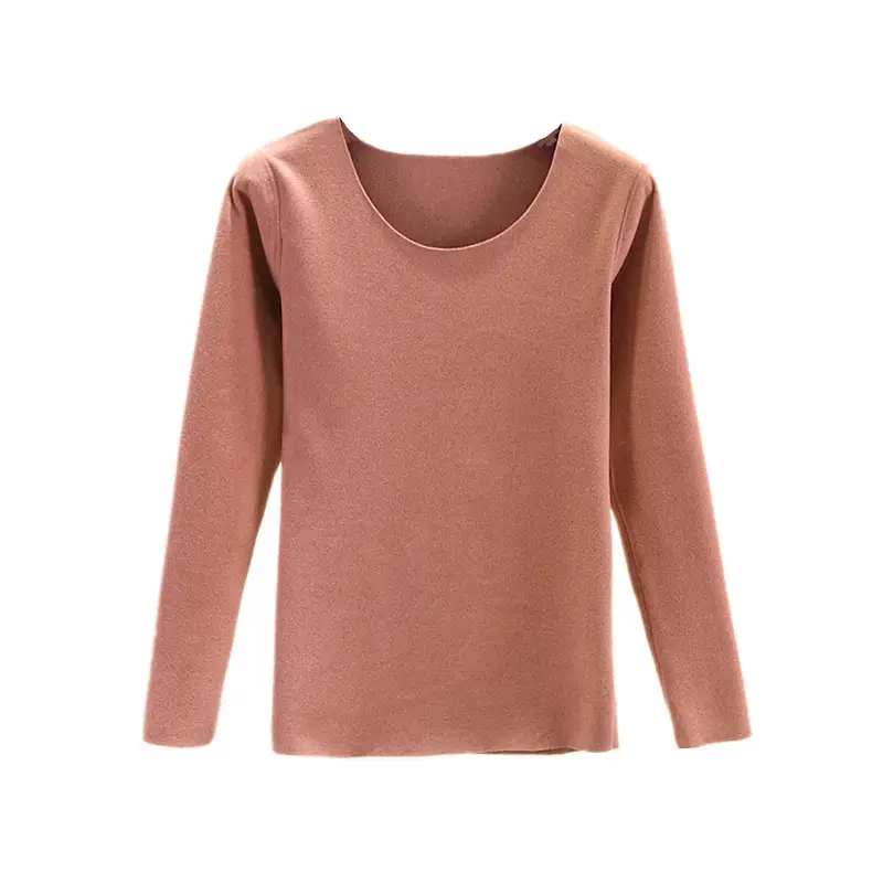 Red Velvet Long Sleeve Top for Women - Image 16
