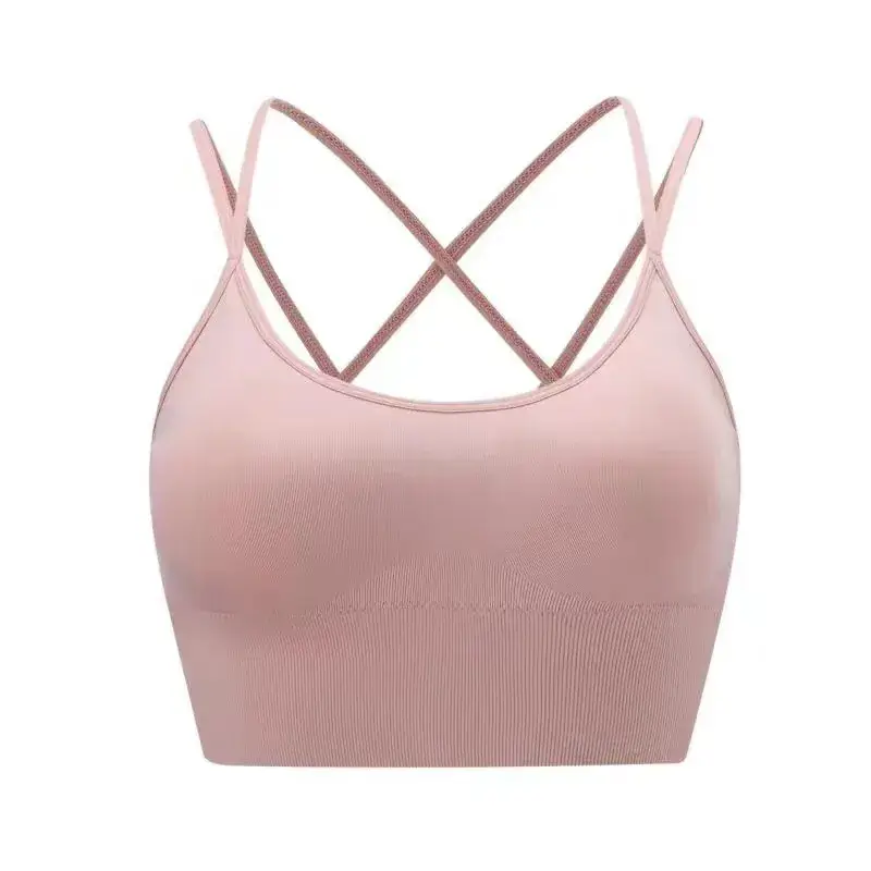 Pink Crossback Sports Bra Large Size - Image 8