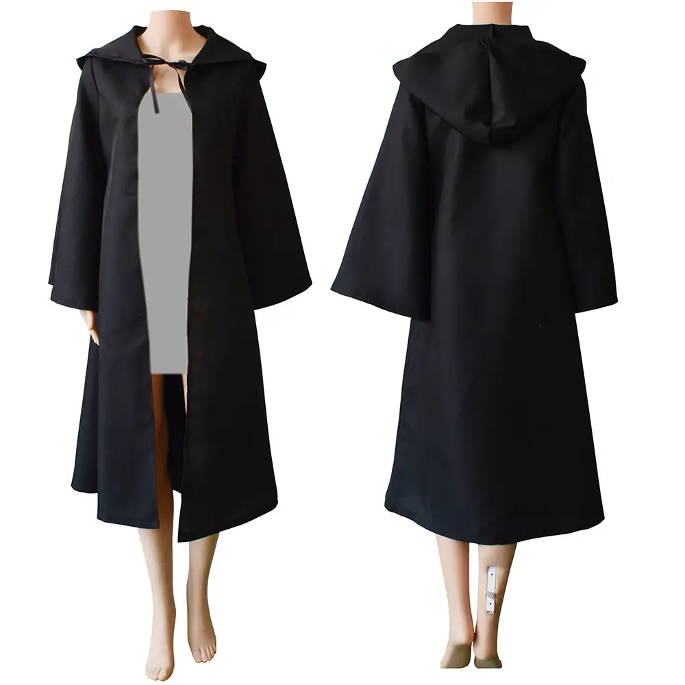Adults & Kids Medieval Death Cloak Maroon One Piece Costume - Image 12