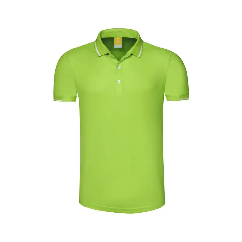 Green Polo T-Shirt Short Sleeve Classic Fit - Image 8