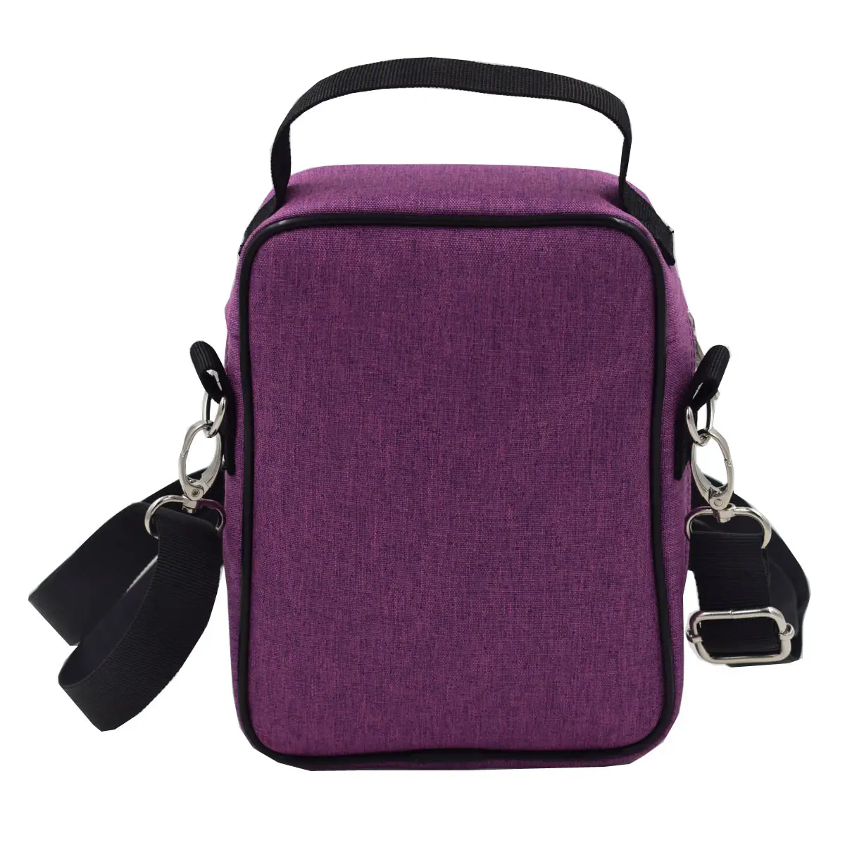 Purple 17-Tone Piano Thumb Bag with Wooden Instrument Holder - Image 6