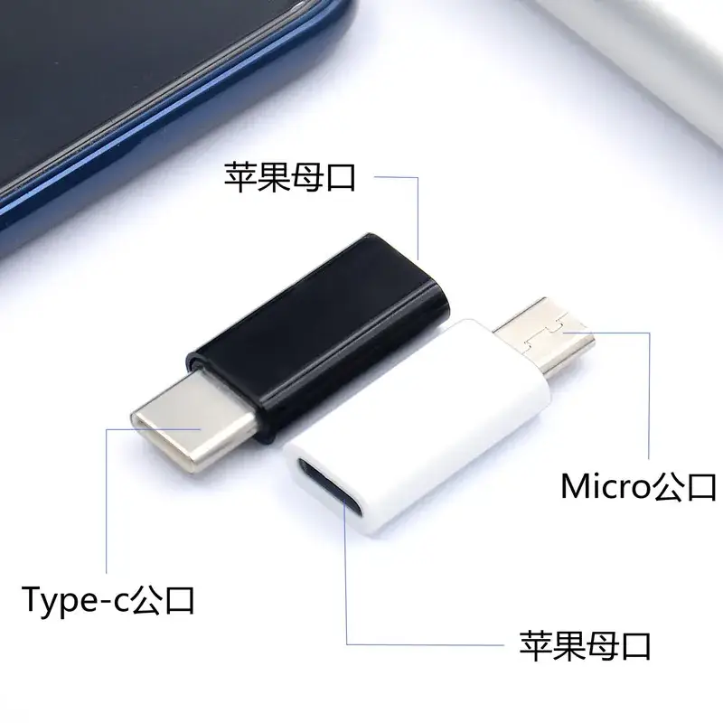 Apple iPhone Female to Android Micro Type-C Adapter — feature 5