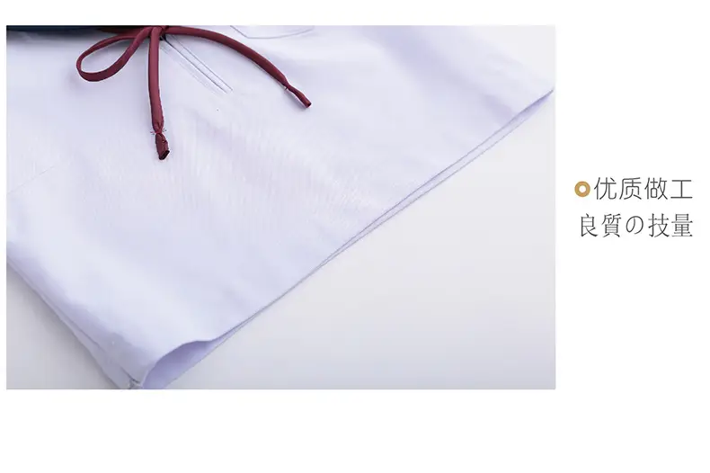 White Sailor Shirt with Red Bow & Black Skirt Set — feature 8