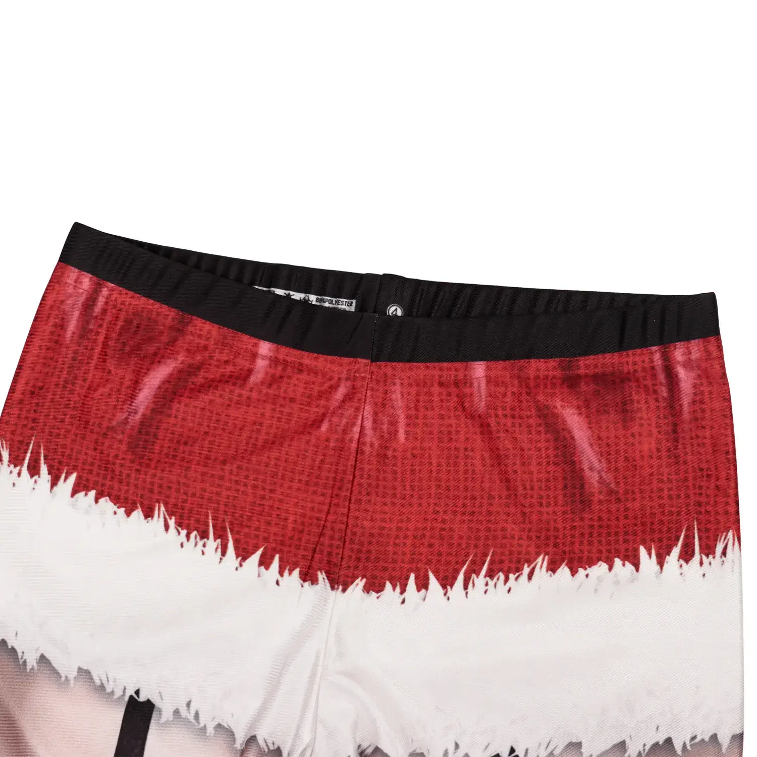 2024 Christmas Printed Leggings Party Sexy Black Red - Image 5
