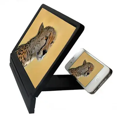 3D Video Magnifier Phone Holder with Lazy Eye Protection - Image 2