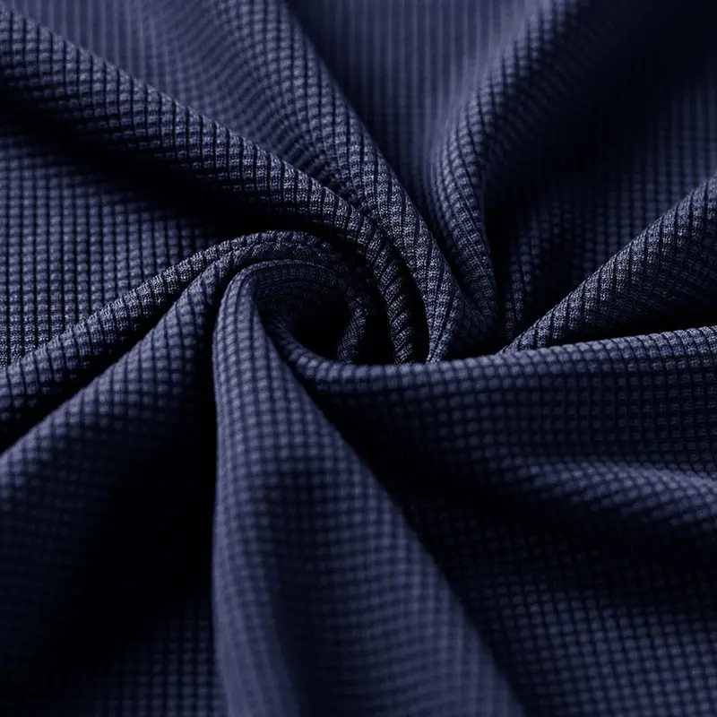 New Men's Navy Blue Short Sleeve T-Shirt Round Neck - Image 17