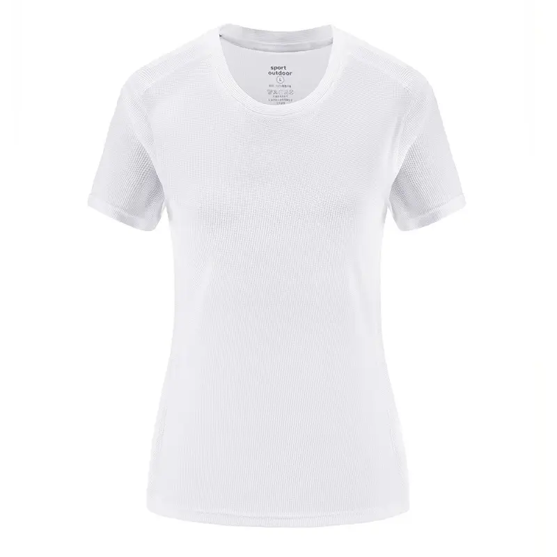 New Men's Navy Blue Short Sleeve T-Shirt Round Neck - Image 15