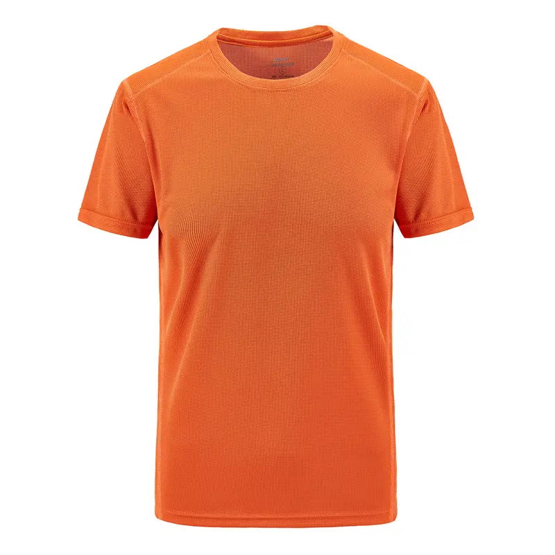 New Men's Navy Blue Short Sleeve T-Shirt Round Neck - Image 5