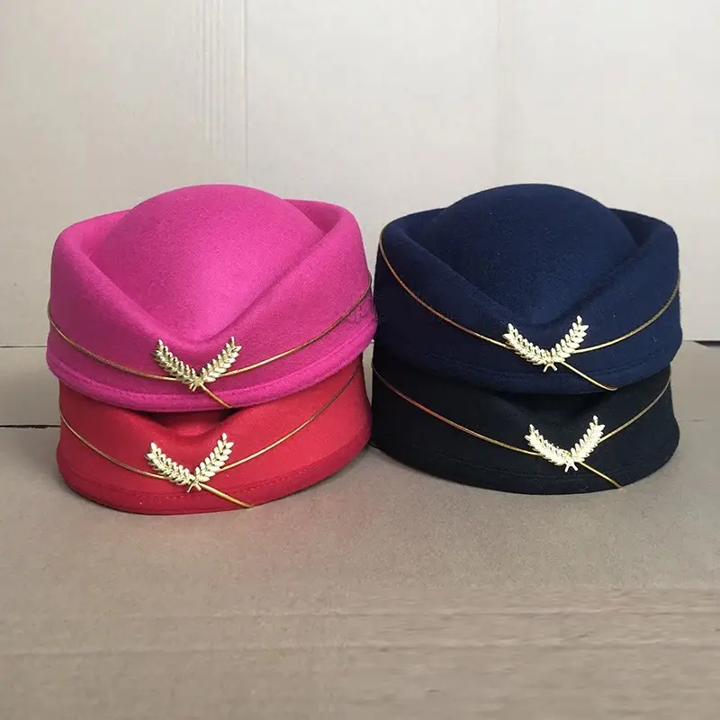 Red Professional Suit for Flight Attendant Women Spring Autumn - Image 4