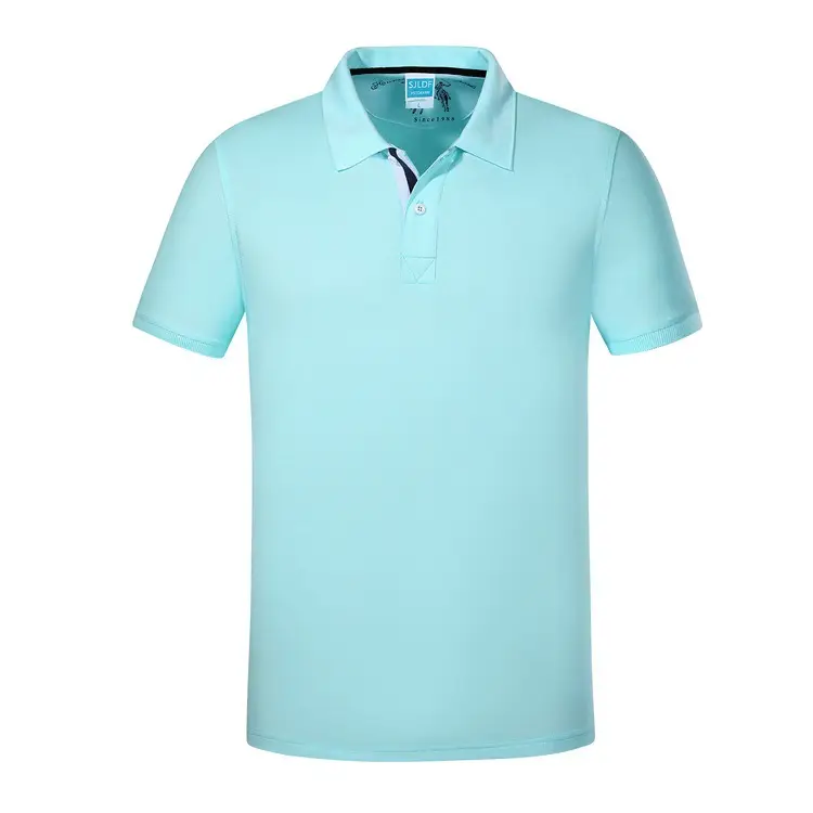 Men Red Polo T-Shirt with Logo Custom Design - Image 7