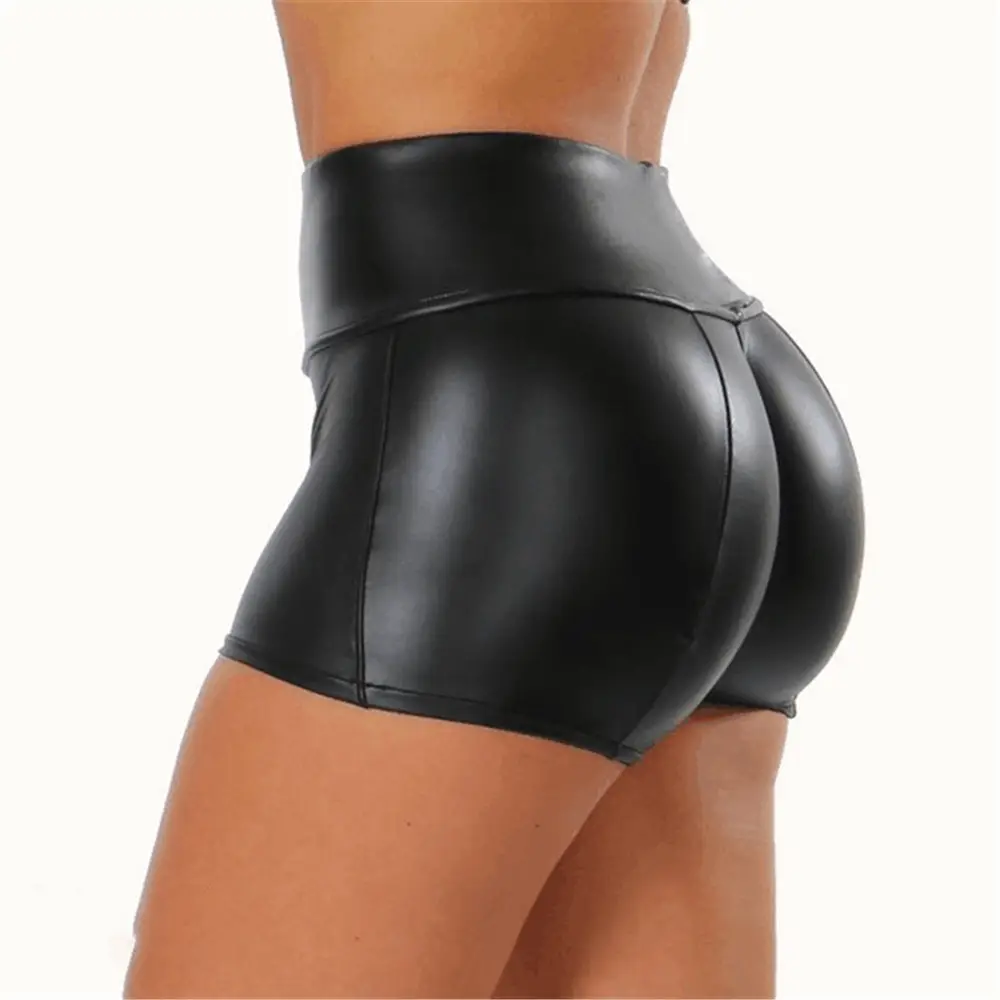 PU Leather Cross-Border Sexy Shorts Women S-5XL - Image 8