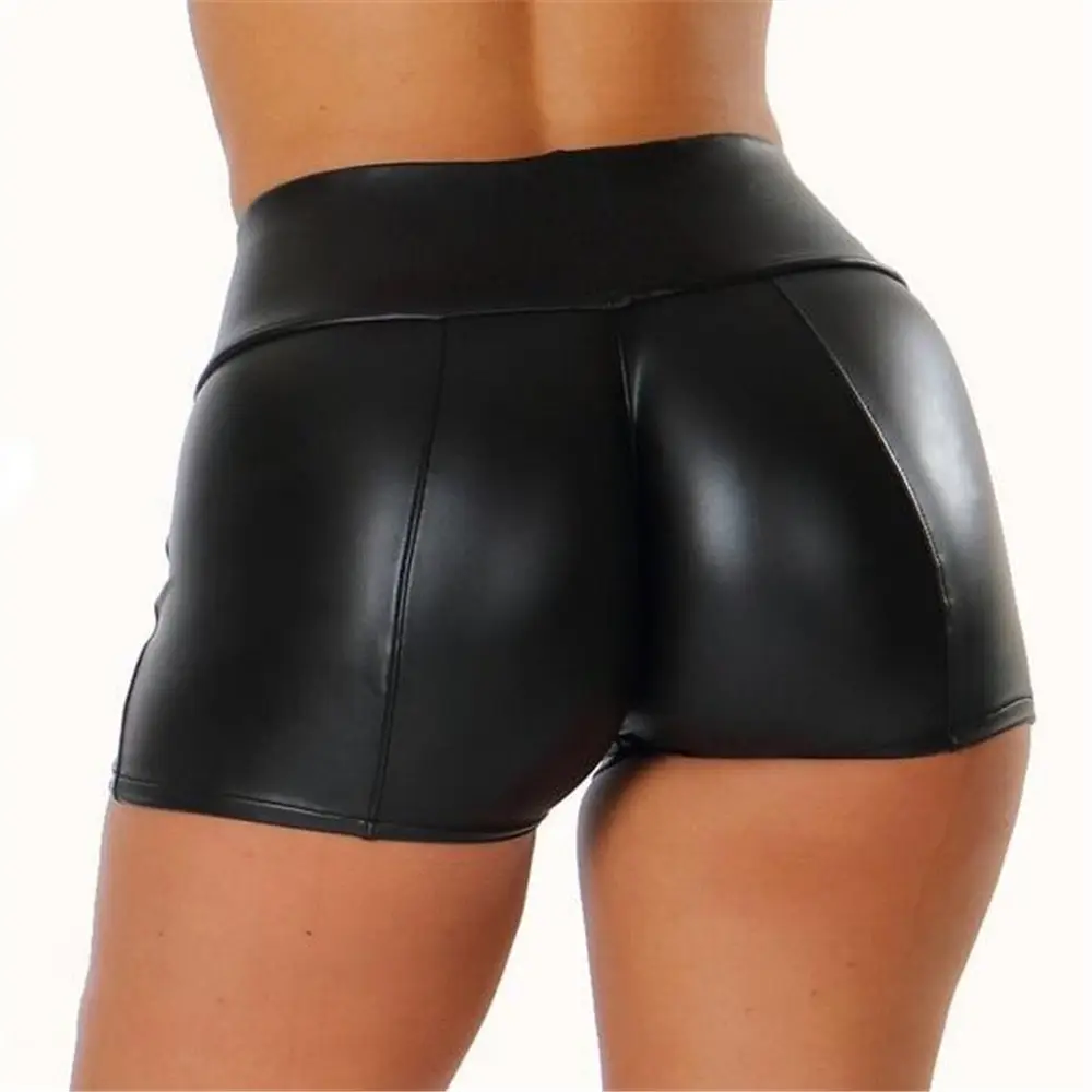 PU Leather Cross-Border Sexy Shorts Women S-5XL - Image 9