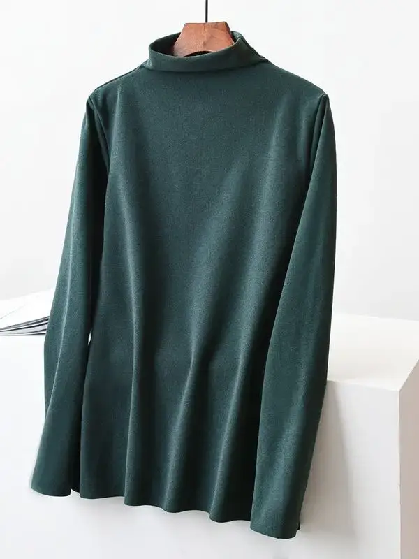 Women Fleece Long Sleeve Collar Shirt Beige