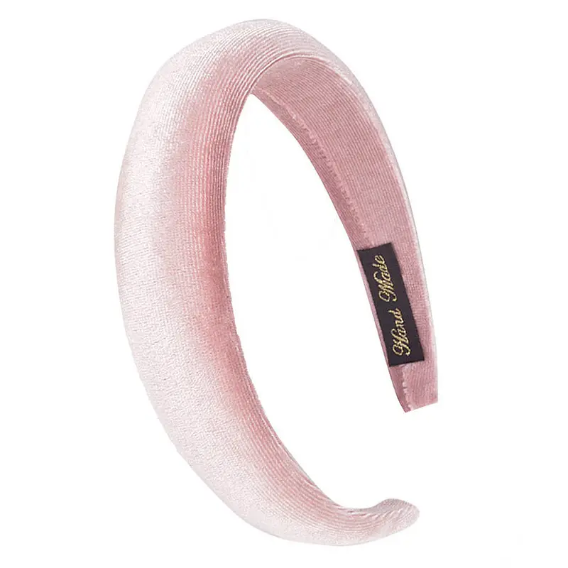 White Silicone Hairband for Women's Flannel Thin Hairband