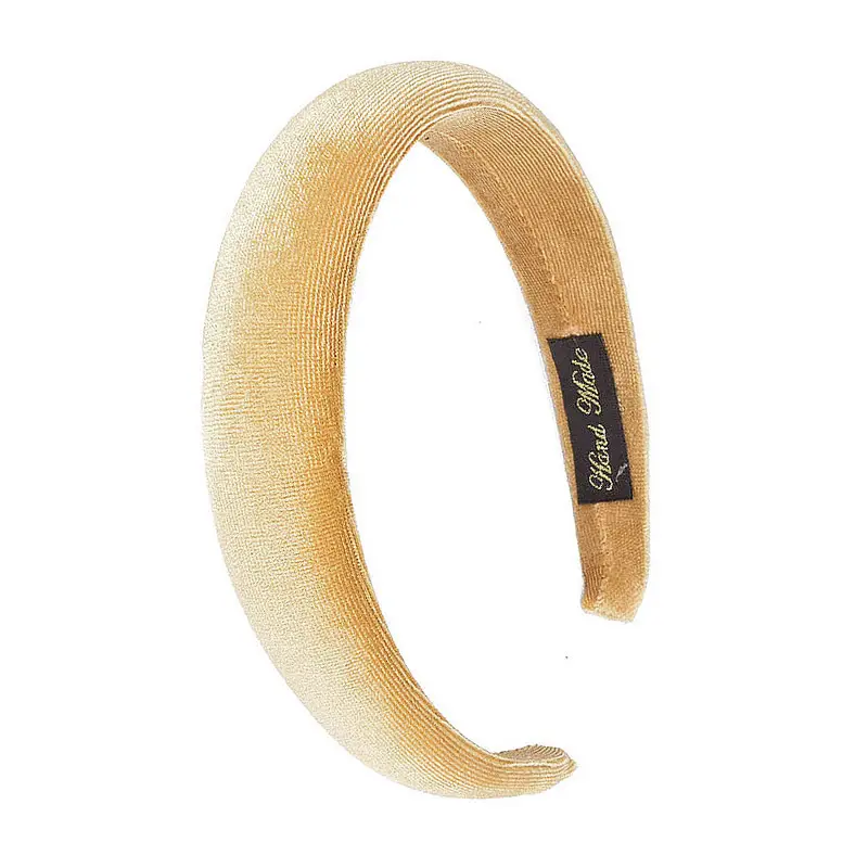 White Silicone Hairband for Women's Flannel Thin Hairband