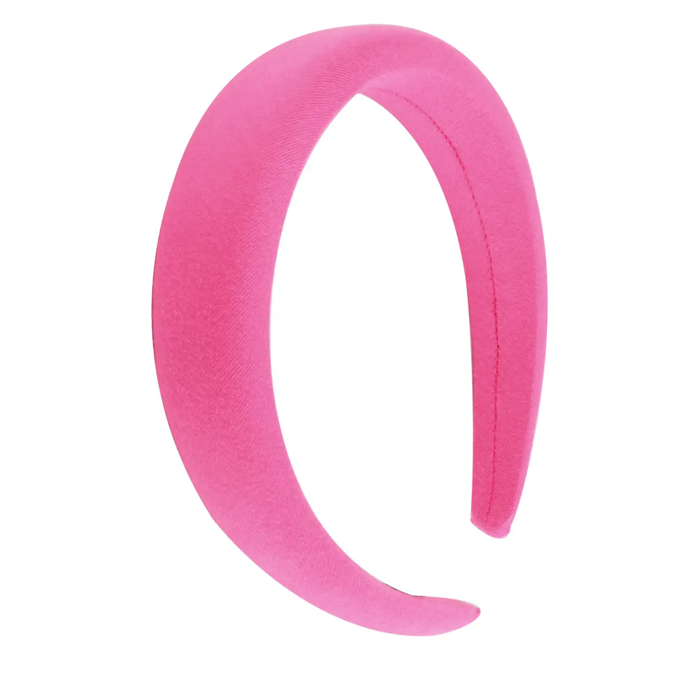 White Silicone Hairband for Women's Flannel Thin Hairband