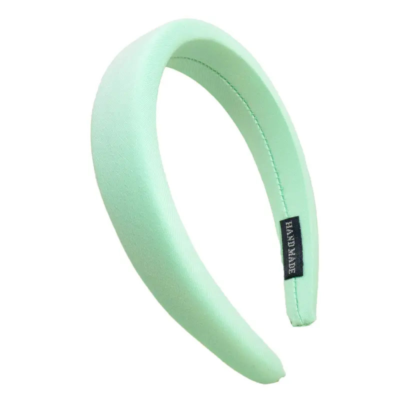 White Silicone Hairband for Women's Flannel Thin Hairband