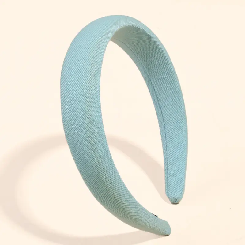 White Silicone Hairband for Women's Flannel Thin Hairband