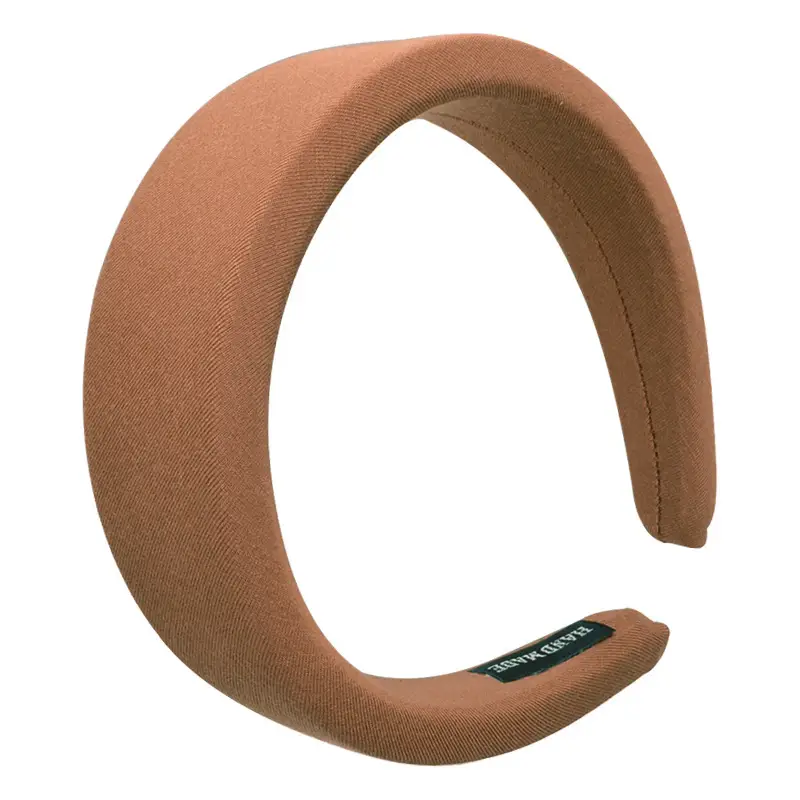 White Silicone Hairband for Women's Flannel Thin Hairband