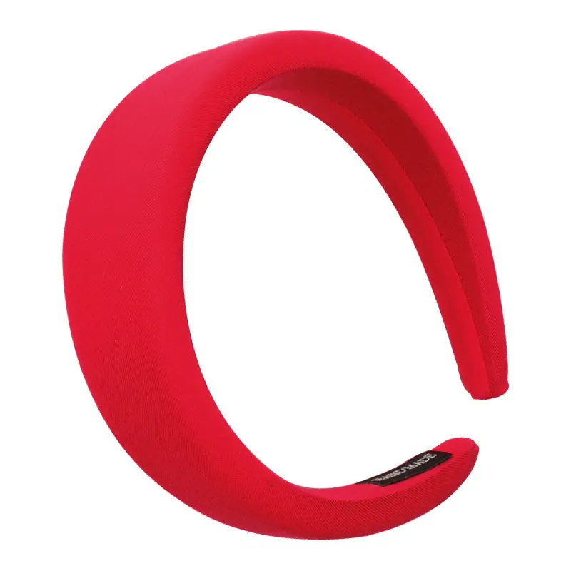 White Silicone Hairband for Women's Flannel Thin Hairband