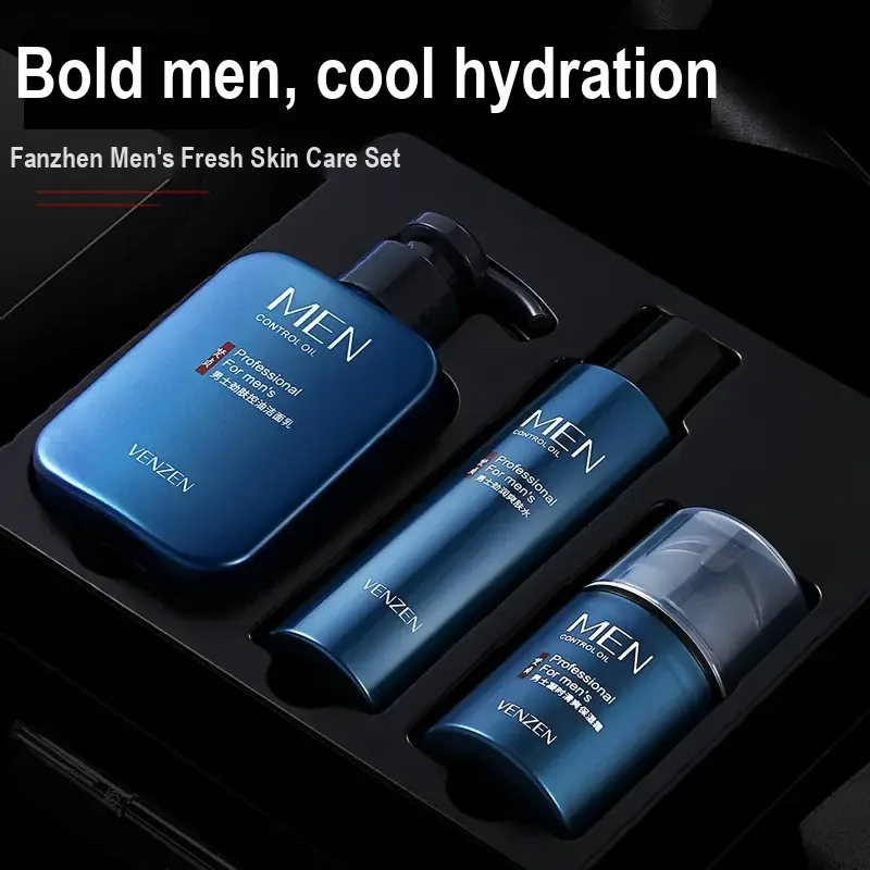 Men's Facial Care Set, 168 g + 120 ml + 50 g - Image 4