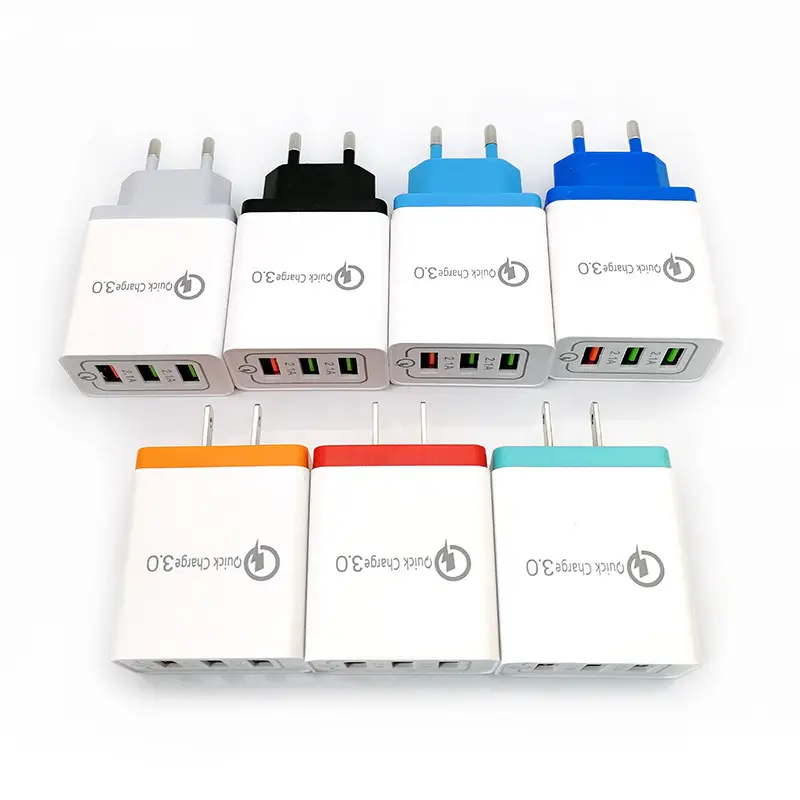 QC3.0 Fast Charging 5V/9V2.4A Multi-USB Charger - Image 3