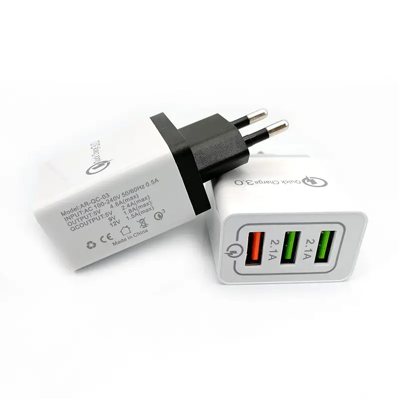 QC3.0 Fast Charging 5V/9V2.4A Multi-USB Charger - Image 5