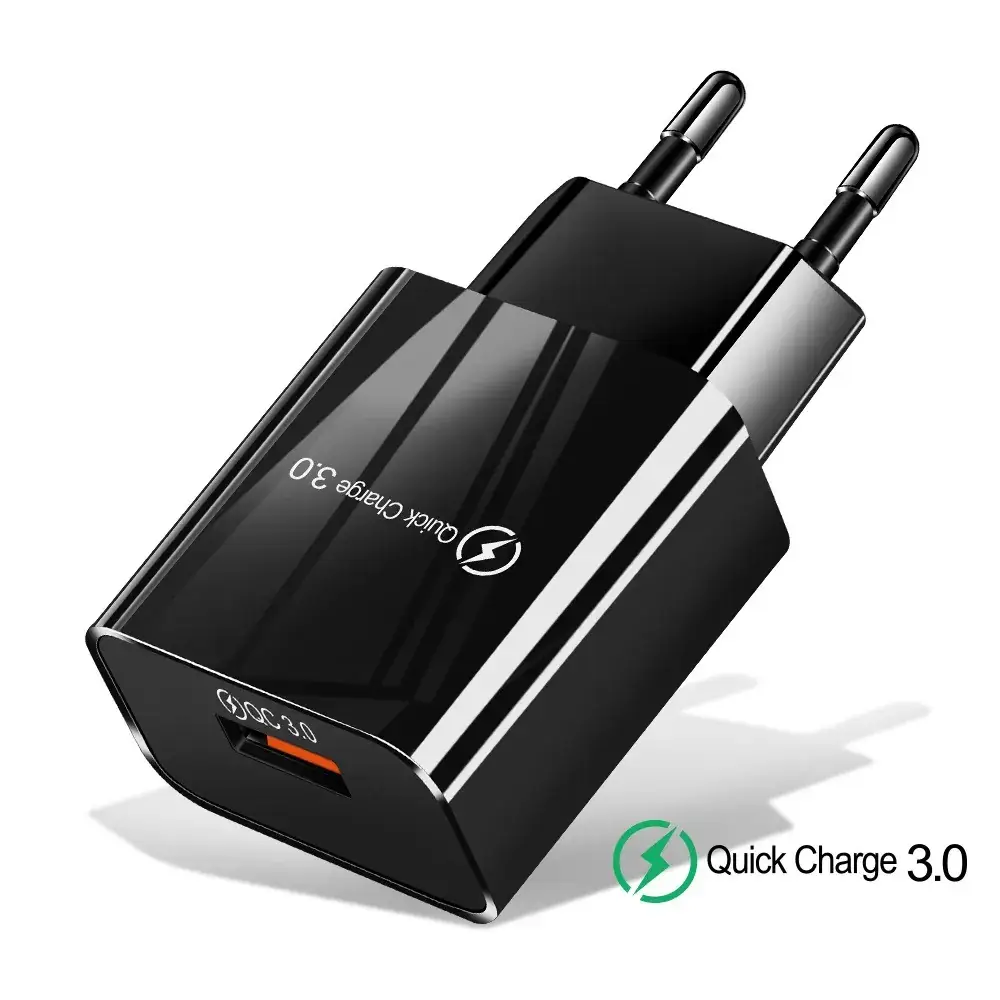 3AQC3.0 Fast Charging USB Charger European Standard - Image 2