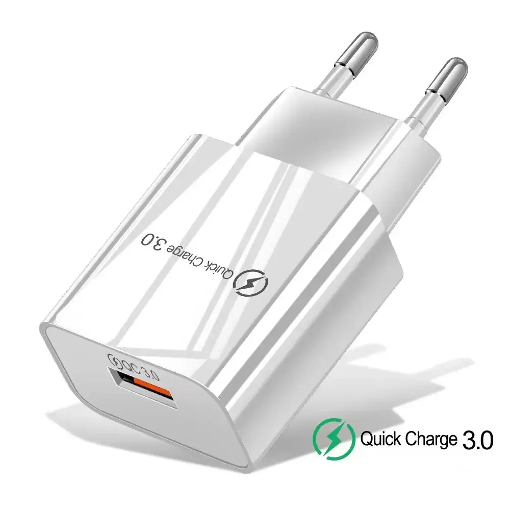 3AQC3.0 Fast Charging USB Charger European Standard - Image 4