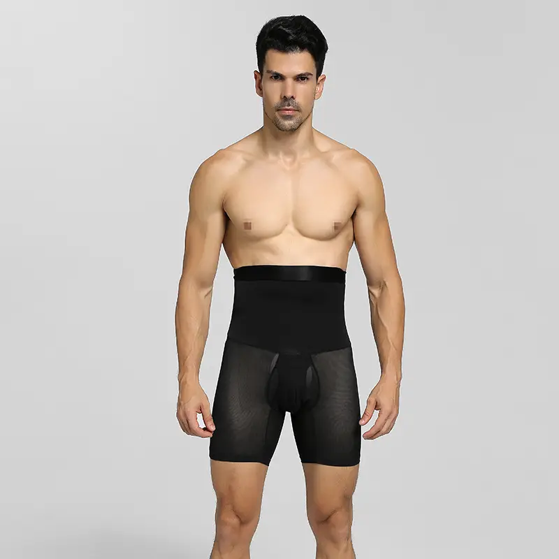 Men's High Waist Shapewear Belt with Butt Lift Design