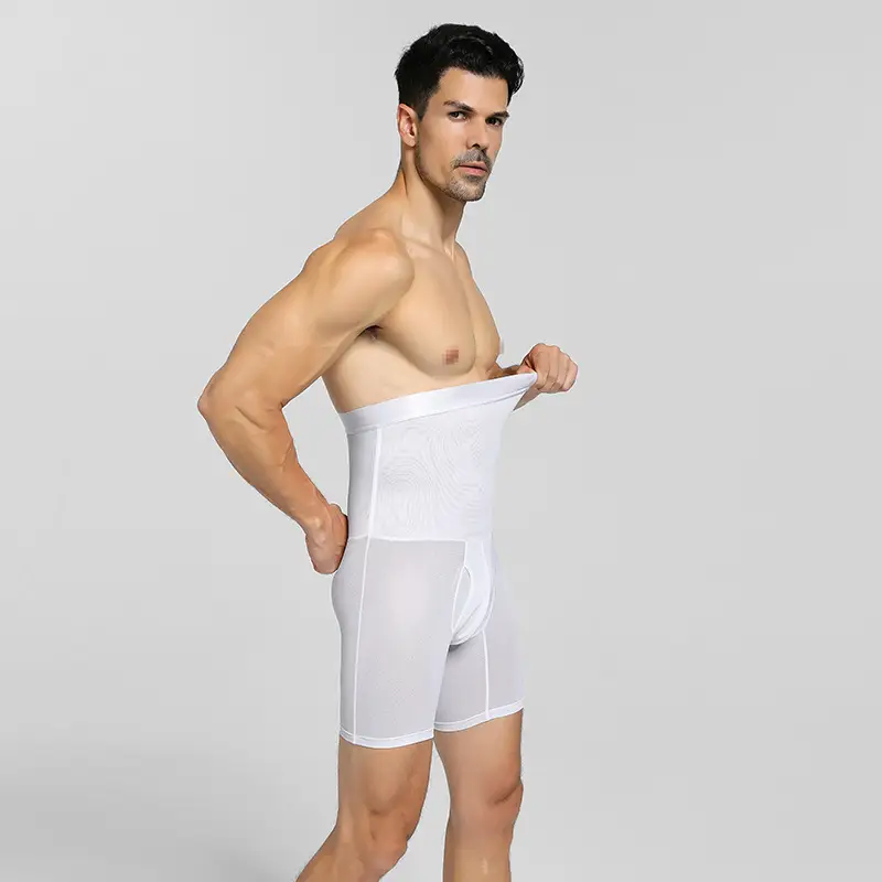 Men's High Waist Shapewear Belt with Butt Lift Design