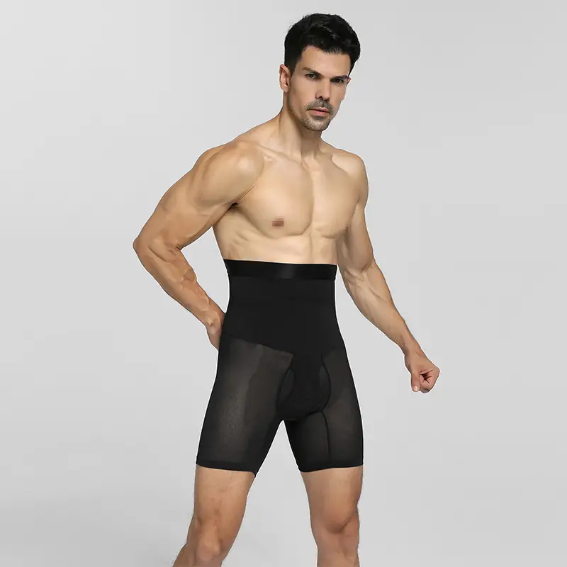 Men's High Waist Shapewear Belt with Butt Lift Design