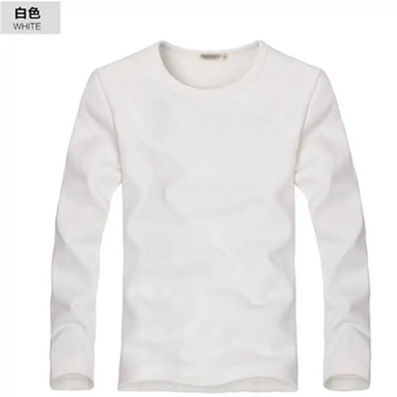 Men's Green Velvet Long Sleeve T-Shirt