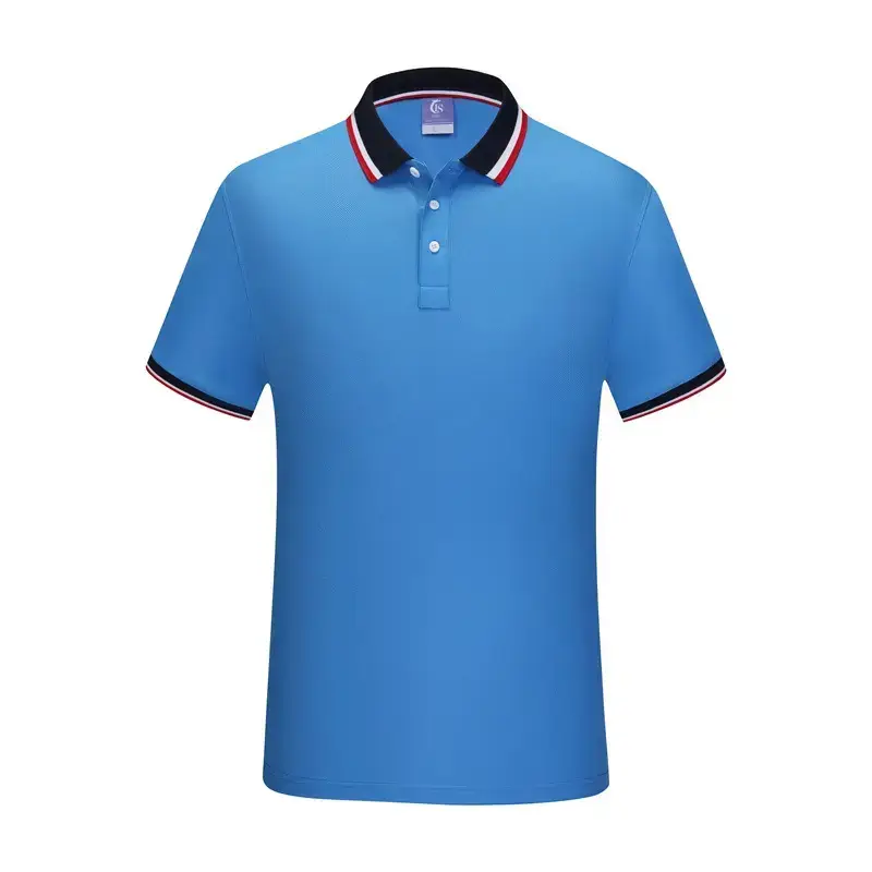 Men White Cotton Polo Shirt with Red Trim - Image 13