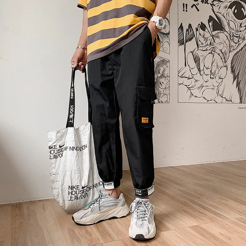 Men Cuffed Harem Pants Loose Fit 2024