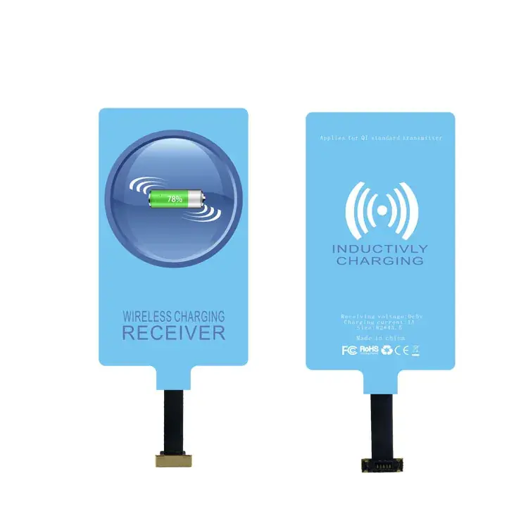 Universal Wireless Charging Receiver for Apple Android - Image 2