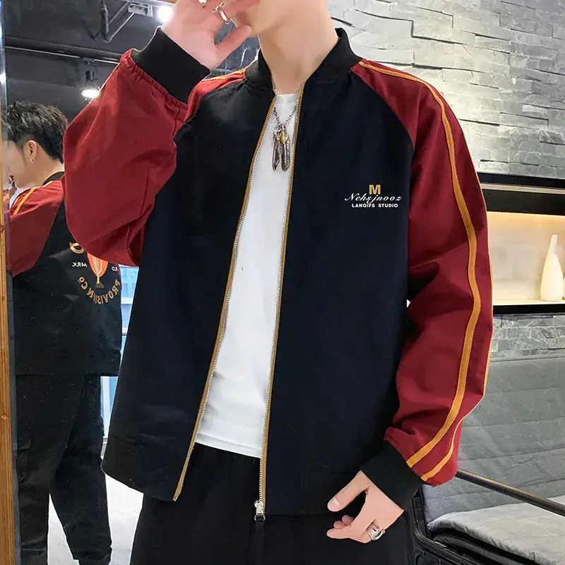 Men's 2021 Autumn Jacket with "NAODUA" Back Design