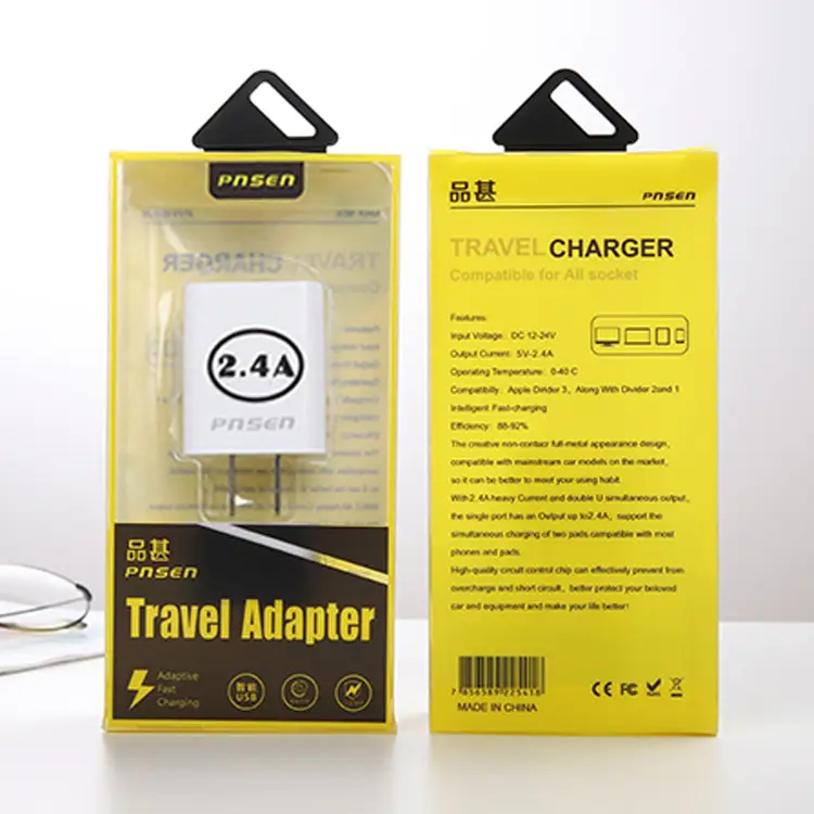 White 5V2A USB Charging Head for Mobile Phones - Image 3