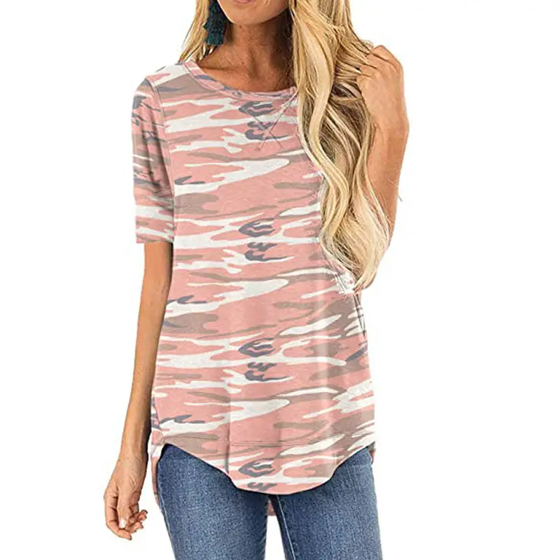Women Grey Round Neck Long Sleeve T-Shirt Loose Fit - Image 9