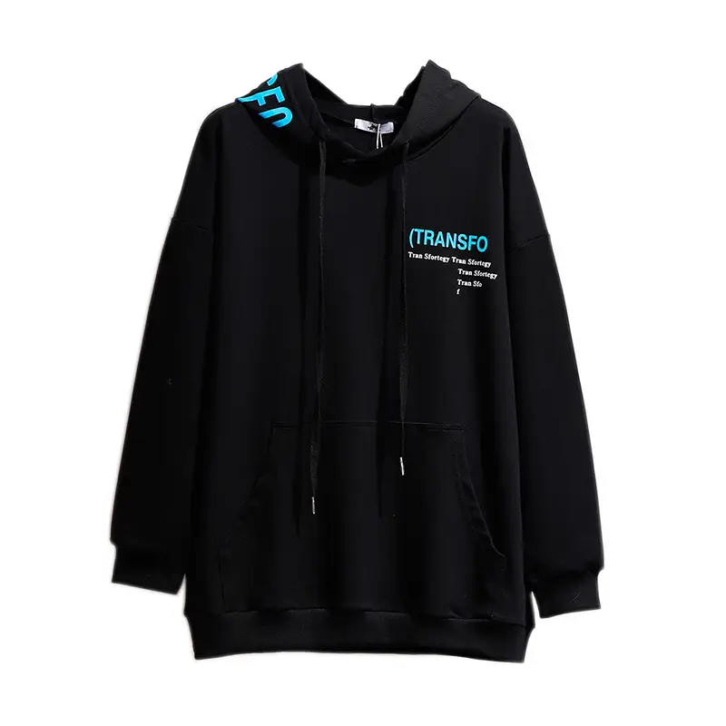 Plus Size Women Pink Fleece Hoodie Sweatshirt - Image 9