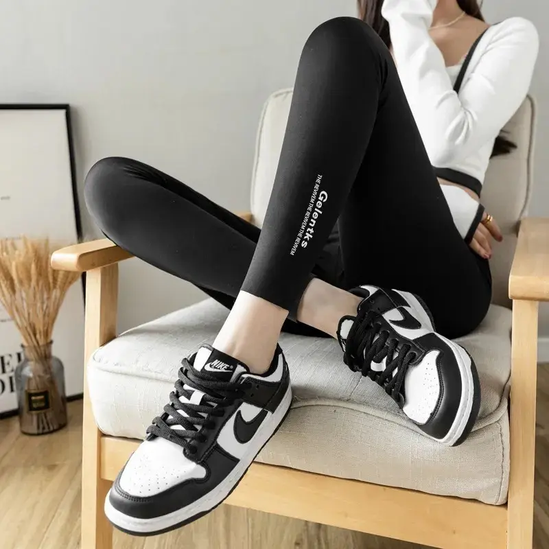 Women Faux Leather Slim Fit Skinny Pants Black - Image 5