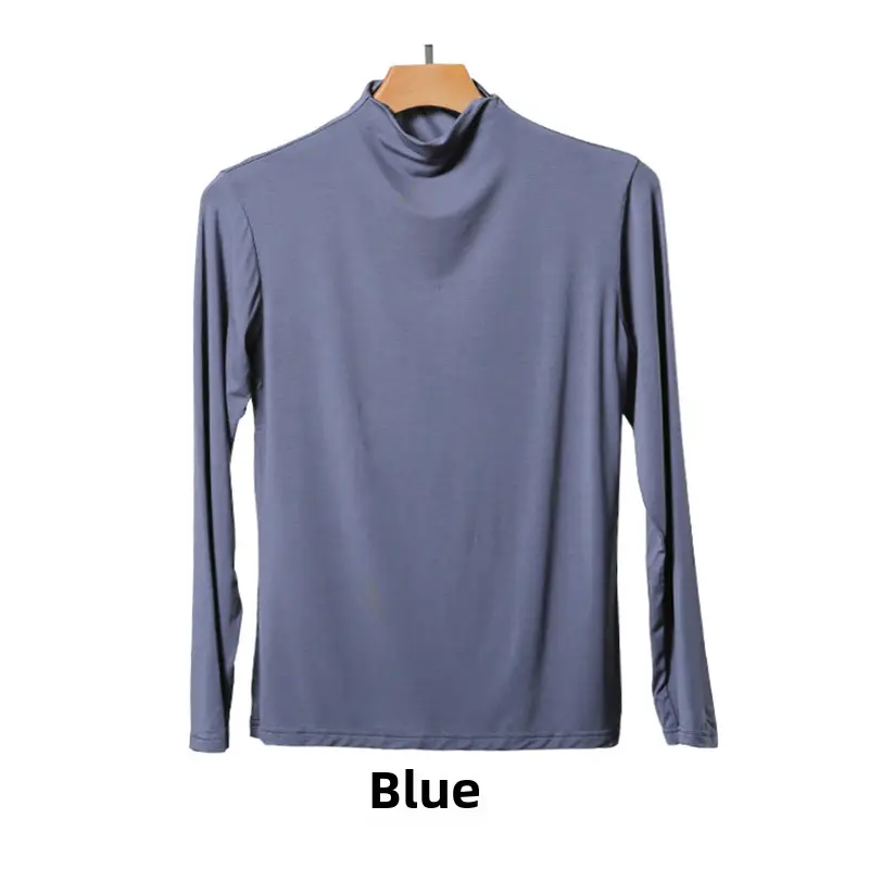 Women's Long Sleeve Khaki Solid T-Shirt - Image 34