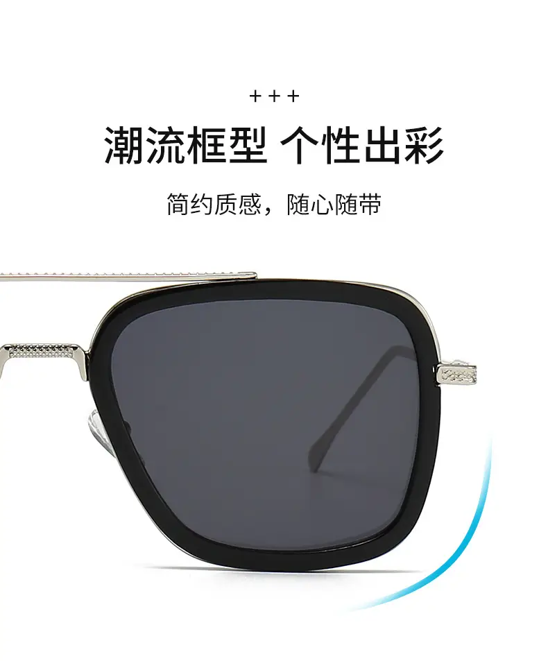 Men's Square Frame Spider-Man Sunglasses Red Lens β feature 4