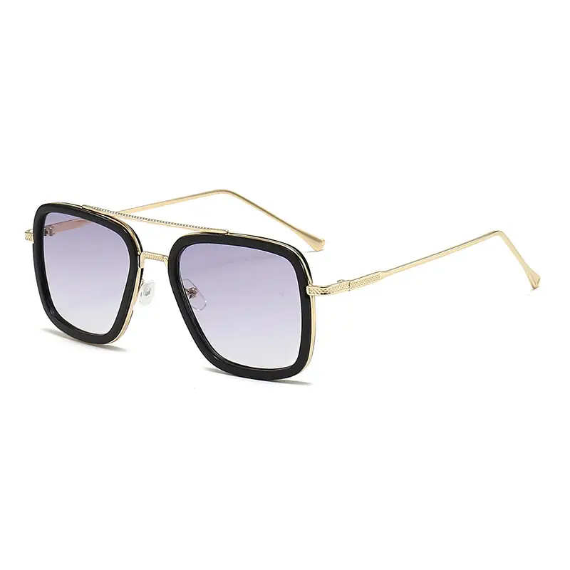 Men's Square Frame Spider-Man Sunglasses Red Lens - Image 17
