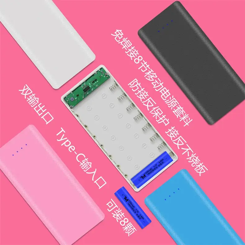 Type-C 8 USB Battery Charger with Weld-Free Charging - Image 8