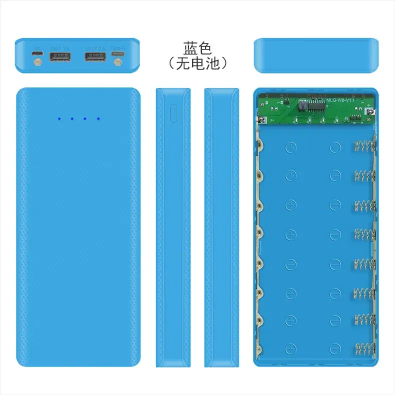 Type-C 8 USB Battery Charger with Weld-Free Charging - Image 3
