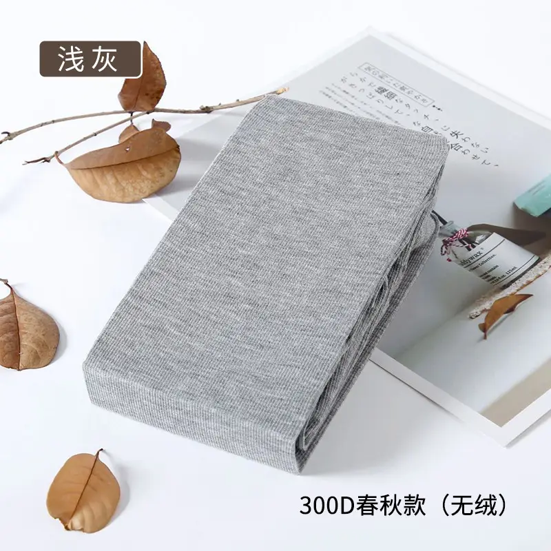 300D Cotton Vertical Striped Maternity Tights - Image 4