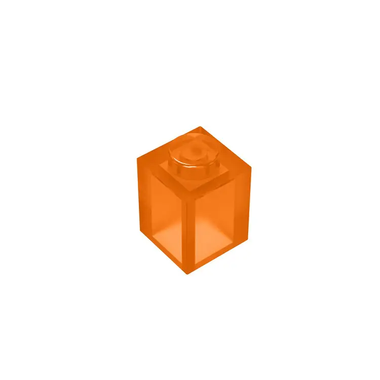 Orange 50g Lego 3005 Small Particle Mosaic Block - Image 26