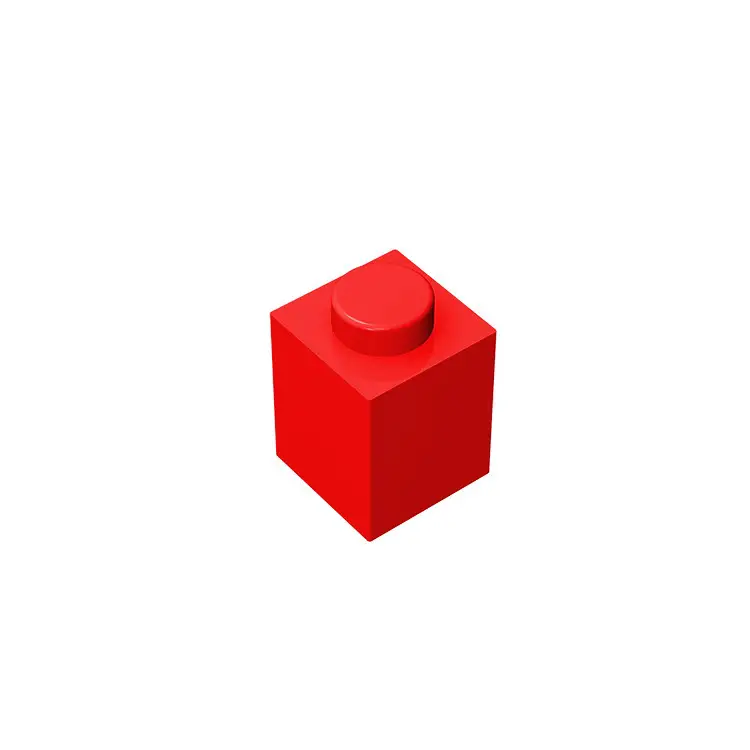 Orange 50g Lego 3005 Small Particle Mosaic Block - Image 8